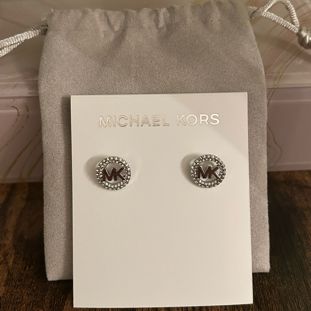 Brand New Michael Kors Stud Earrings